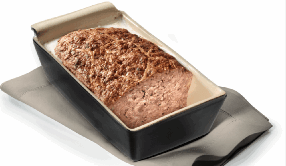 Baked country-style pâté superior per slice (500g)